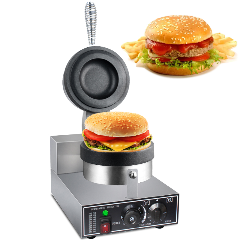 Waffle Cone Maker - HPH2O Elektrikli UFO Burger Makinesi 1300W