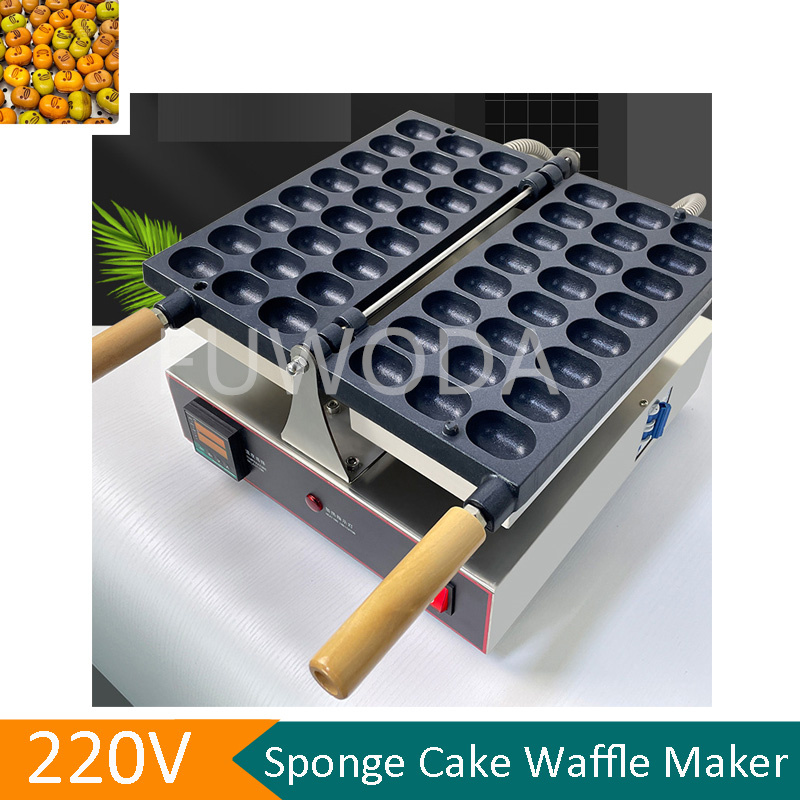 Egg Waffle Pan - Elektrikli Yumurta Kabarcık Waffle Makinesi Ekipmanı