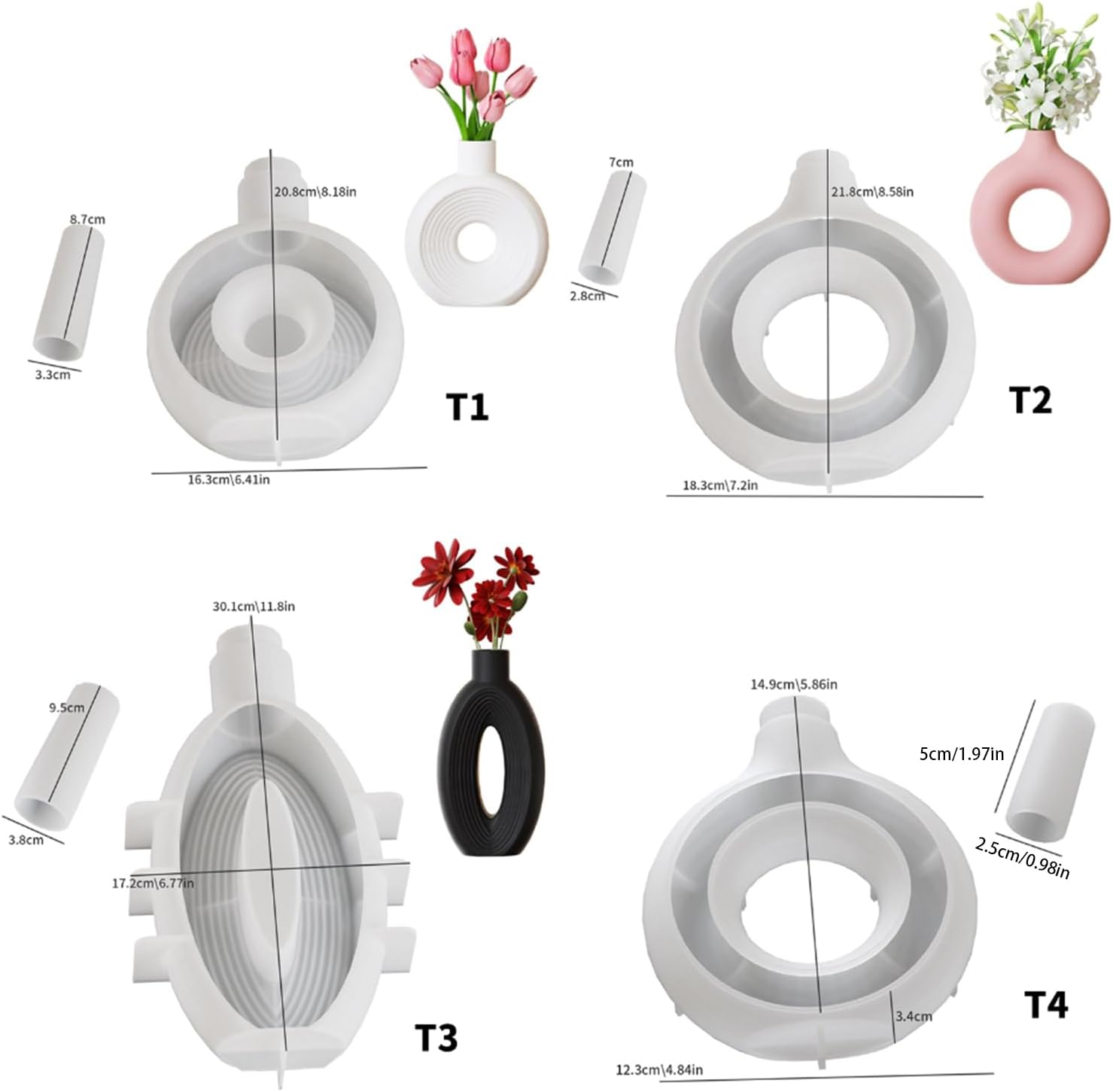 Vazolar için Silikon Kalıp Reç - Potsticker Mold incelemesi ve fiyatı