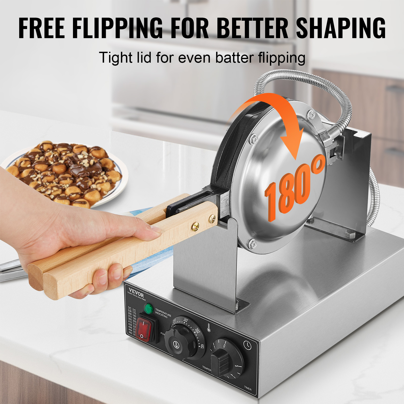 HomeWise Ticari Yumurta Kabarc - Waffle Cone Maker incelemesi ve fiyatı
