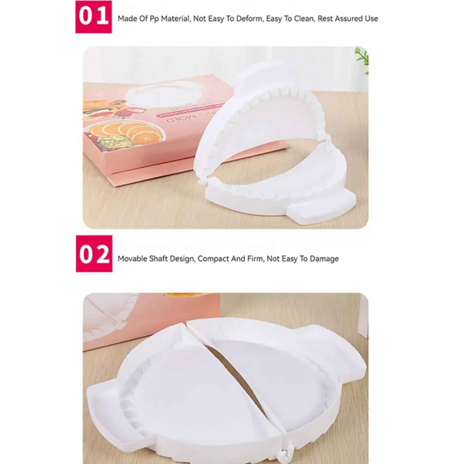 DIY Hamur Kalıp Basın Mutfak A - Dumpling Press Set incelemesi ve fiyatı