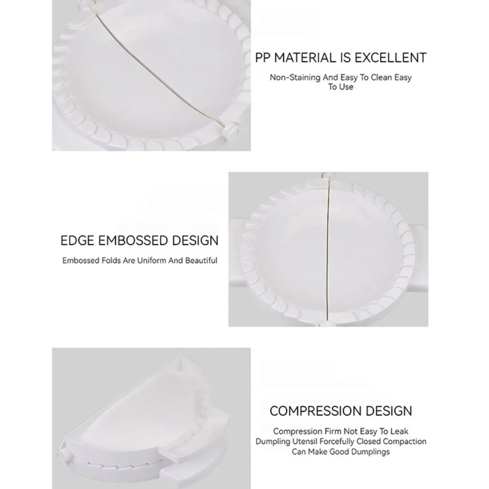 DIY Hamur Kalıp Basın Mutfak A - Dumpling Press Set incelemesi ve fiyatı