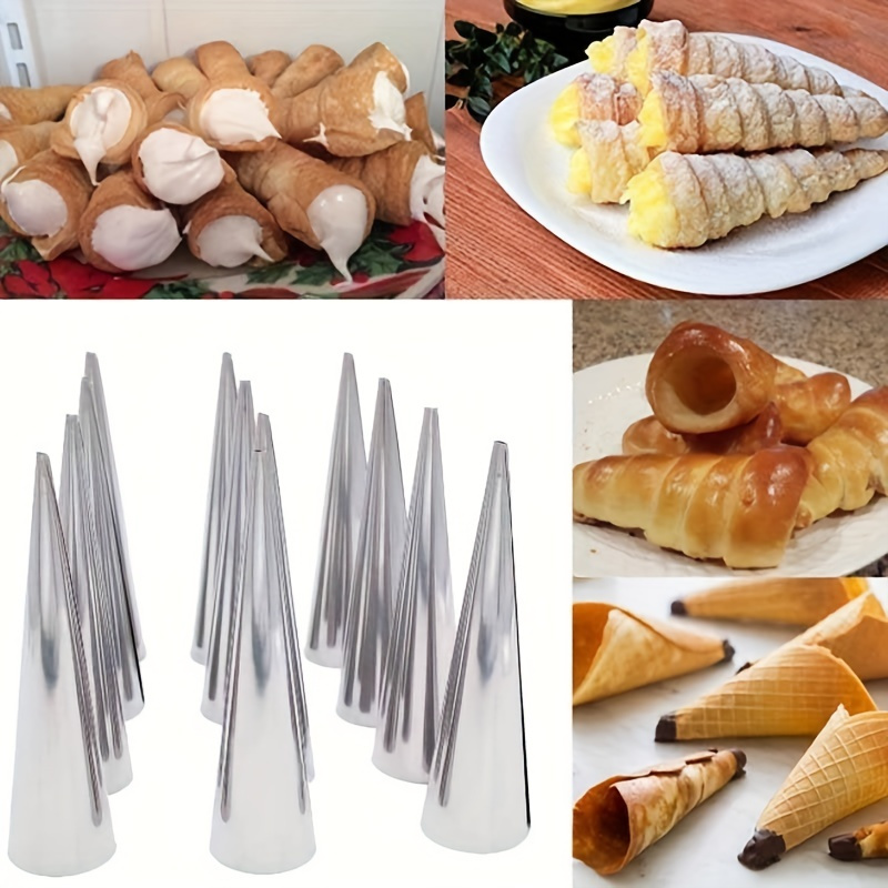 6 adet, Konik Rulo Paslanmaz Ç - Danish Pancake Pan incelemesi ve fiyatı