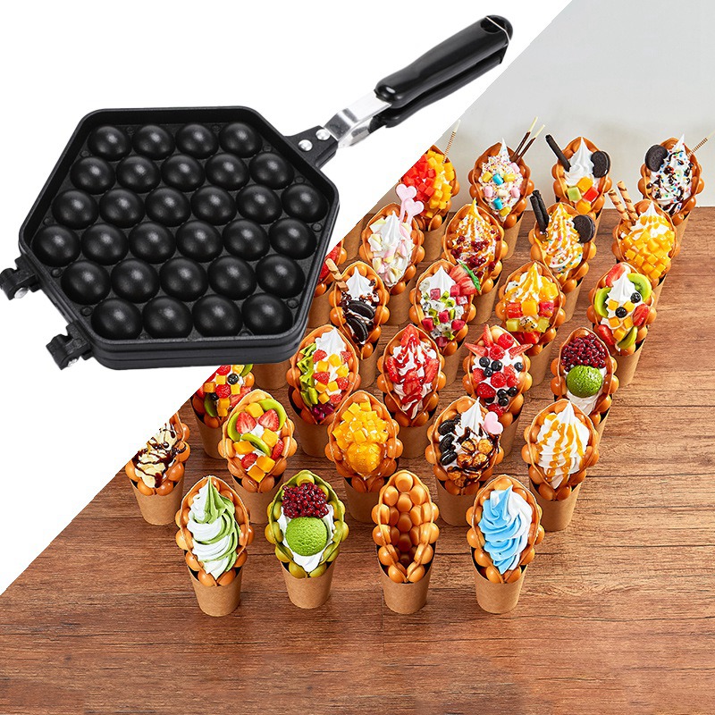 Yumurta Kabarcık Kek Pişirme T - Egg Waffle Pan incelemesi ve fiyatı