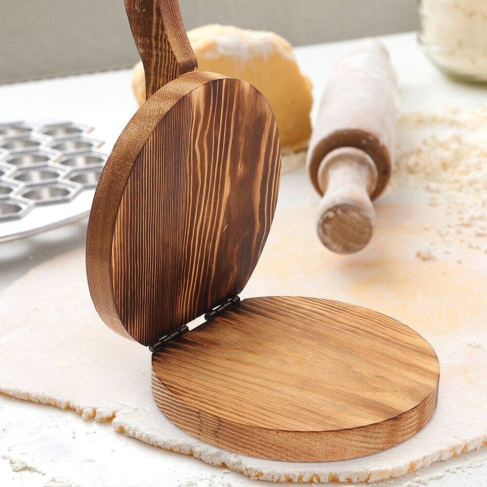 Ahşap hamur baskı Chapati bask - Dumpling Press Set incelemesi ve fiyatı