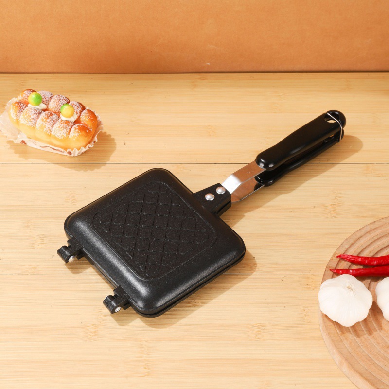Sandviç ekmek Bakeware çift ta - Egg Waffle Pan incelemesi ve fiyatı