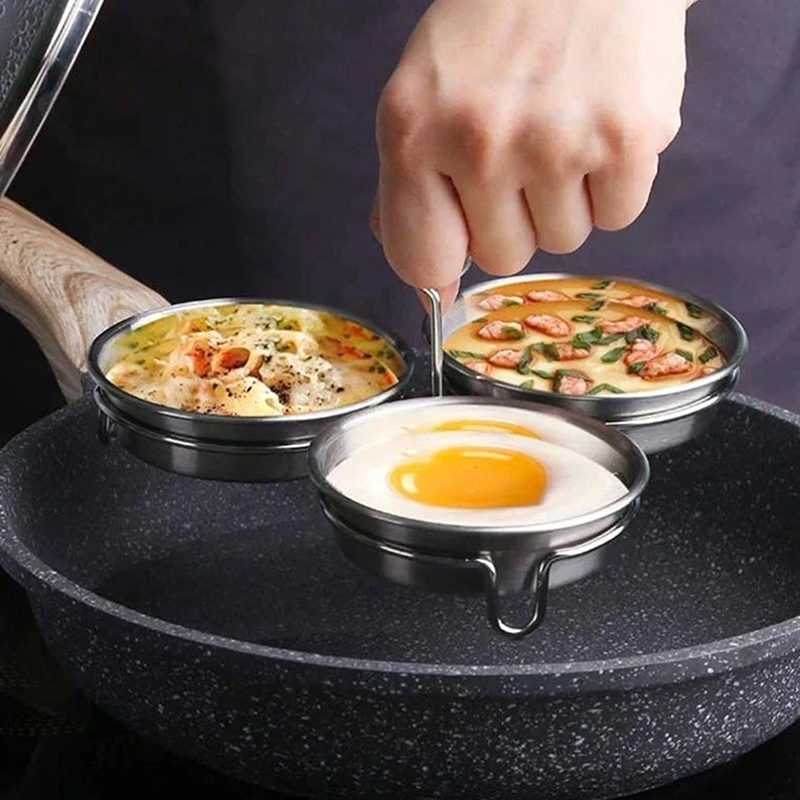 【K】3'ü 1 arada Paslanmaz Çelik - Egg Waffle Pan incelemesi ve fiyatı